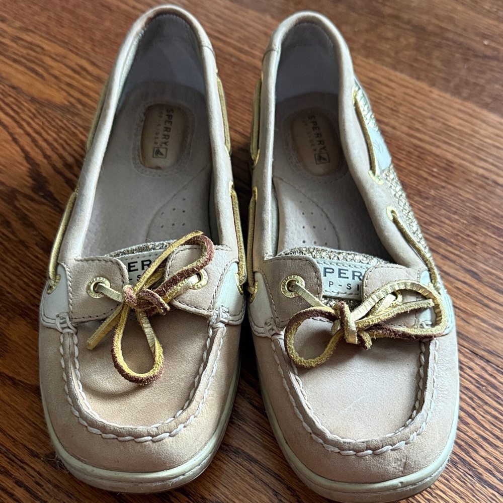 Sperry Women's Loafers with Gold Accents